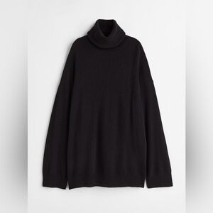 H&M cashmere turtleneck sweater